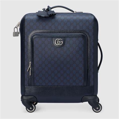 Small GG cabin trolley in black Supreme 